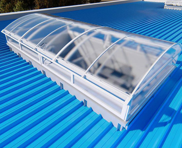 圆拱型排烟天窗