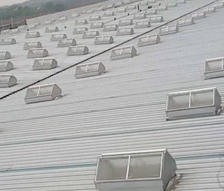 防雪型通风天窗